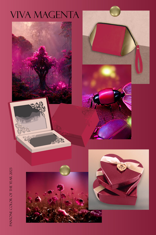 Viva Magenta is the color of the year 2023 - Verdissimo